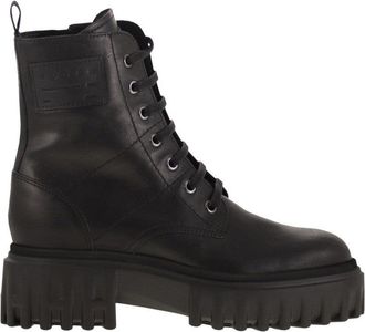 Hogan H700 - Leather Combat Boots