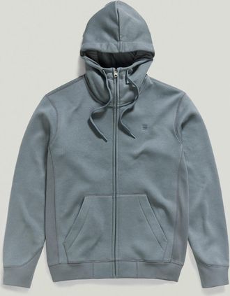 G-Star Premium Core Hoodie Met Rits - Grijs - Heren