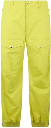 Moschino Rechte broek - Heren - Straight fit broeken - Geel - M - Katoen - Broeken