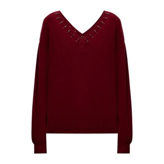 Twinset Dames, Truien, Rood, Maat: M