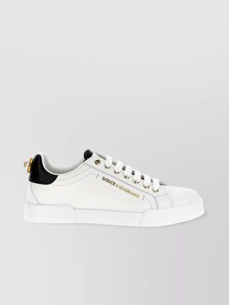 Dolce & Gabbana leather low-top sneakers