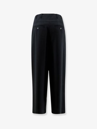Closed Womens Trousers Wenda Wool-Blend Black Polyester