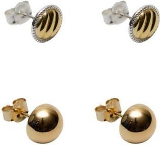 Argento Vivo Set of 2 Post Earrings in Gold at Nordstrom Rack