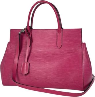 Louis Vuitton Pre-owned Handbags, female, Pink, Size: ONE SIZE Pre-owned Marly MM Handbag
