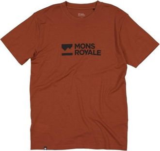 Mons Royale Icon T-Shirt für Herren | rot