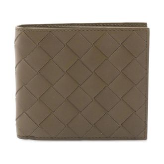 Bottega Veneta Pre-owned Wallets, female, Brown, Size: ONE SIZE Pre-owned Vintage Intrecciato Leather Bi-Fold Wallet