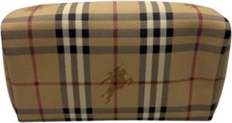 Burberry Pre-owned Pouch - Dames - Vintage Accessoires - Beige - ONE Size - Vintage