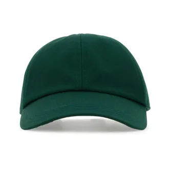Burberry Caps, unisex, Green, Size: XS Logo Embroidered Baseball Cap