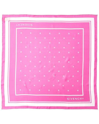 Givenchy Plumetis Square Silk Scarf