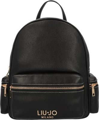 Liu Jo Backpacks - Dames - Rugzakken - Zwart - ONE Size - Polyester - Tassen