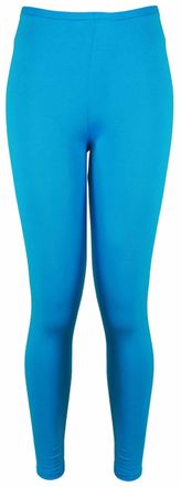 Purple Hanger New Ladies Plus Size Stretch Jersey Leggings Womens Plain Elasticated Trousers Long Pants Turquoise Size 28-30