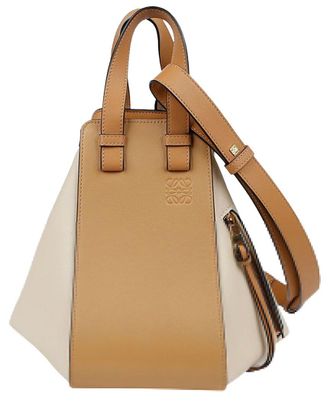 Loewe Brown Calfskin Hammock Small Tote