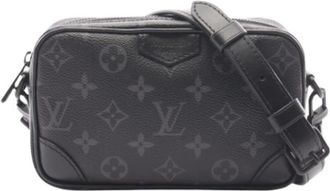 Louis Vuitton Pre-owned Trocadero Monogram Eclipse schoudertas - Heren - Vintage Schoudertas - Zwart - ONE Size - Leer - Vintage