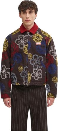 Kenzo Giacca Utility Futura con Zip - - Jackets - Uomo - Multicolore - XL