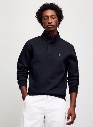 Polo Ralph Lauren Polo Shirt Ralph Lauren - Mens Snap-button mock neck sweatshirt