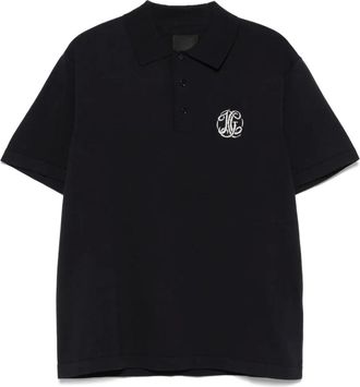 Givenchy Polo con effetto jacquard - Blu