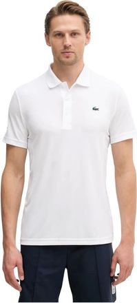 Lacoste Heren, Tops, Wit, Maat: 2XL Leer