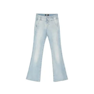 Amiri Logo-charm Flared Jeans