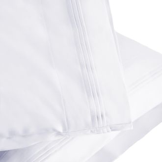 Superior 1000-Thread Count Breathable Egyptian Cotton Classy Solid Pillowcase Set