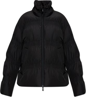 Moncler Donsjas - Dames - Gewatteerde jassen - Zwart - L - Polyester - Jassen