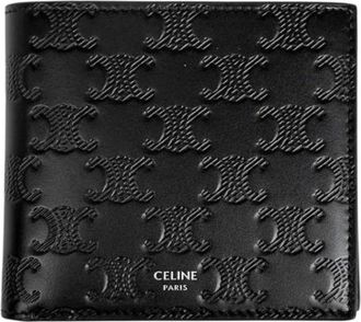 Celine Pre-owned Wallets, male, Black, Size: ONE SIZE Pre-owned Wallet (bi-fold)
