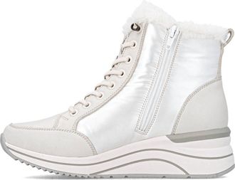 Remonte Womens Lite N Soft Mid Height Boots In Off-White