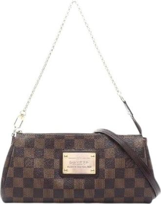 Louis Vuitton Pre-owned Shoulder Bags, female, Brown, Size: ONE SIZE Pre-owned Coated Canvas Shoulder Bag