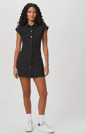 Paige Dekalb Dress In Black