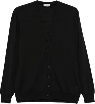 MRZ C&aacute;rdigan de punto fino con cuello en V - Knitwear - Mujer - Negro - M