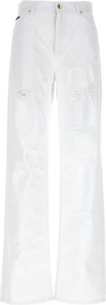 Dolce & Gabbana White Boyfriend jeans