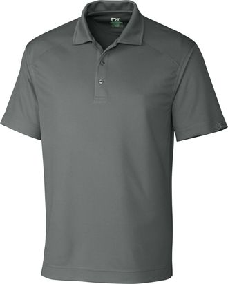 Cutter & Buck CB Drytec Genre Textured Solid Mens Polo Shirt