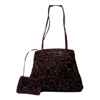 Givenchy Pre-owned Shoulder Bag - Dames - Pre-owned - Paars - Maat: ONE Size Katoen
