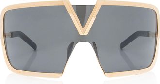 Valentino V-Romask Shield Sunglasses