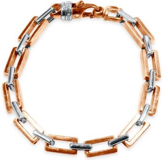 Pompeii3 Mens Link 14k Gold (57gram) or Platinum (93gram) 8mm Bracelet 9