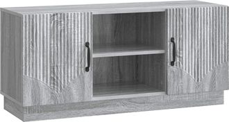 vidaXL Mueble De Tv 102 X 34,5 X 47 Cm Gris Sonoma Vidaxl