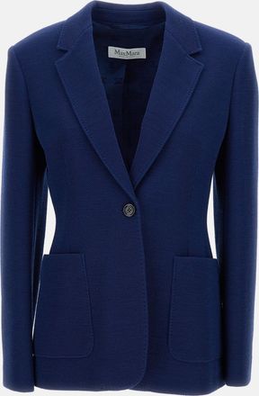 Max Mara Giacca Bluette Utilita Jersey