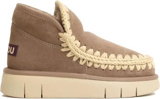 Mou Eskimo Bounce Sneaker - Dames - Winterlaarzen - Beige - 37 EU - Wol - Schoenen