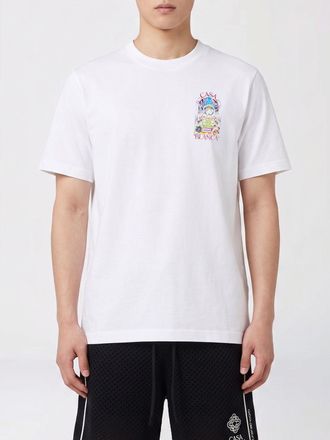 Casablanca T-shirt in cotone organico con logo Casablanca