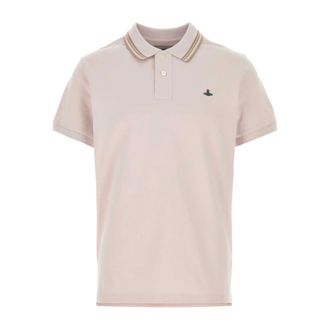 Vivienne Westwood Polo Shirts, male, Pink, Size: XL Classic Polo