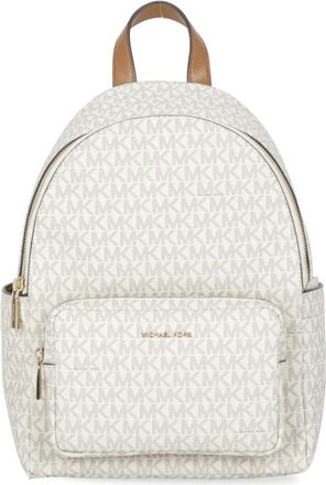 Michael Kors Ivoor Rugzak met Verstelbare Banden - Dames - Rugzakken - Beige - ONE Size - Tassen
