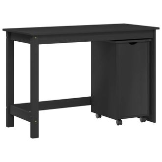 vidaXL Juego De Escritorio Y Gabinete 2 Uds. Gris Vidaxl