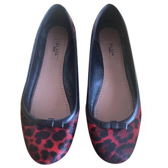 Alaia calf hair ballerina flats Size 37