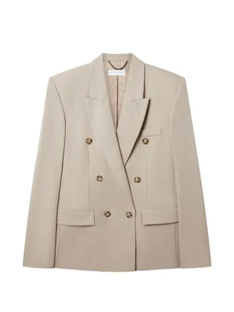 Stella McCartney Stella Mccartney wollen jasje met dubbele rij knopen