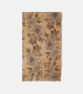 Lyria Tormento floral linen tablecloth