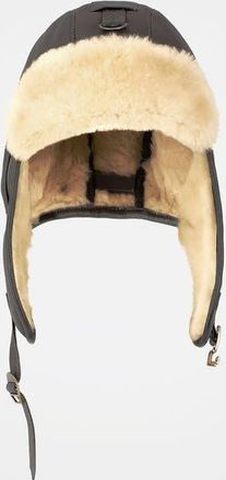 Celtic & Co. Flying Cap in Mocca /Cream at Nordstrom, Size X-Large