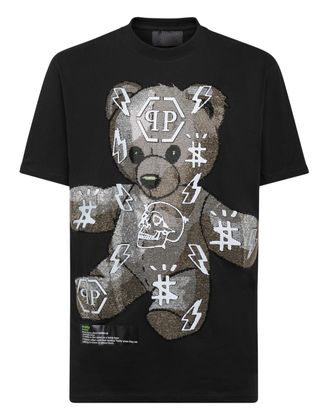 Philipp Plein T-shirt Round Neck SS Teddy Bear