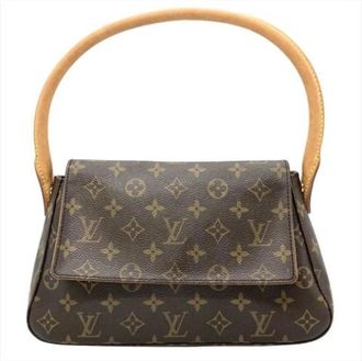 Louis Vuitton Pre-owned Handbags, female, Brown, Size: ONE SIZE Pre-owned Vintage Canvas Handbag