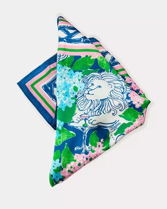 Lilly Pulitzer Lydia The Lion Silk Scarf