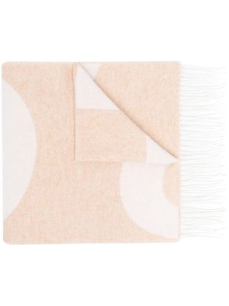 A.P.C. Sciarpa con frange - Toni neutri