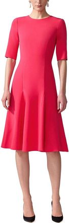 Carolina Herrera Midi Godet Dress
